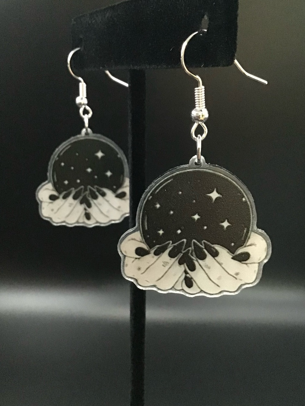 Crystal Ball Earrings